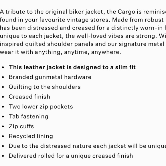 bestselling all saints cargo distressed moto leather jacket - black, size S (US4 - Picture 9 of 9